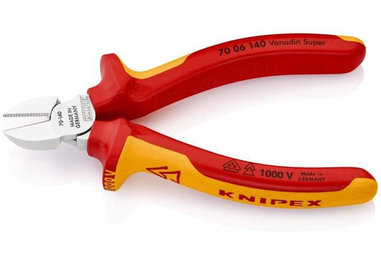 KNIPEX 70 06 140 Странична резачка 140 мм, изолирана