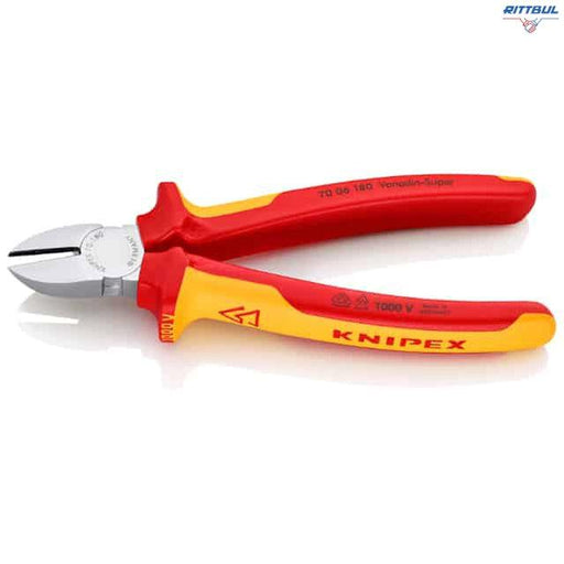 KNIPEX 70 06 180 Странична резачка 180 мм, изолирана