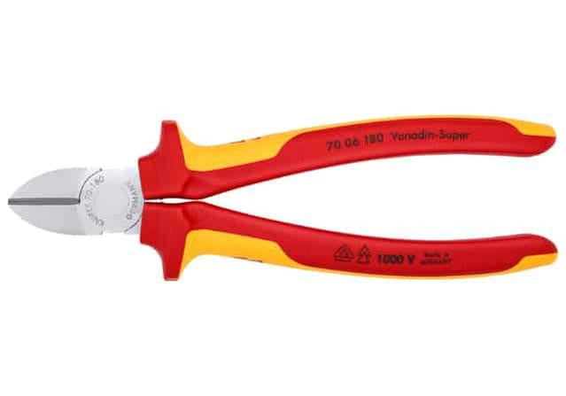 KNIPEX 70 06 180 Странична резачка 180 мм, изолирана