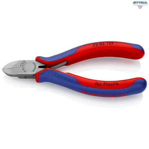 KNIPEX 72 02 125 Режещи клещи за пластмаса - Rittbul