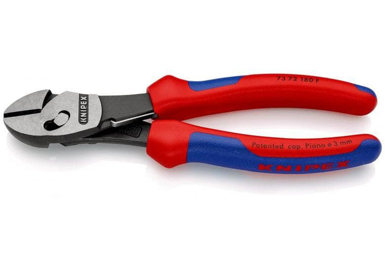 KNIPEX 73 72 180 F Странични резачки усилени TwinForce с пружина