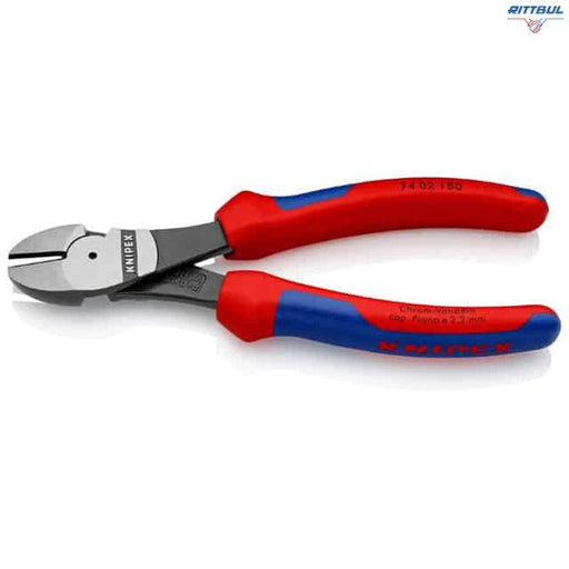 KNIPEX 74 02 180 Странични резачки, усилени 180 мм - Rittbul