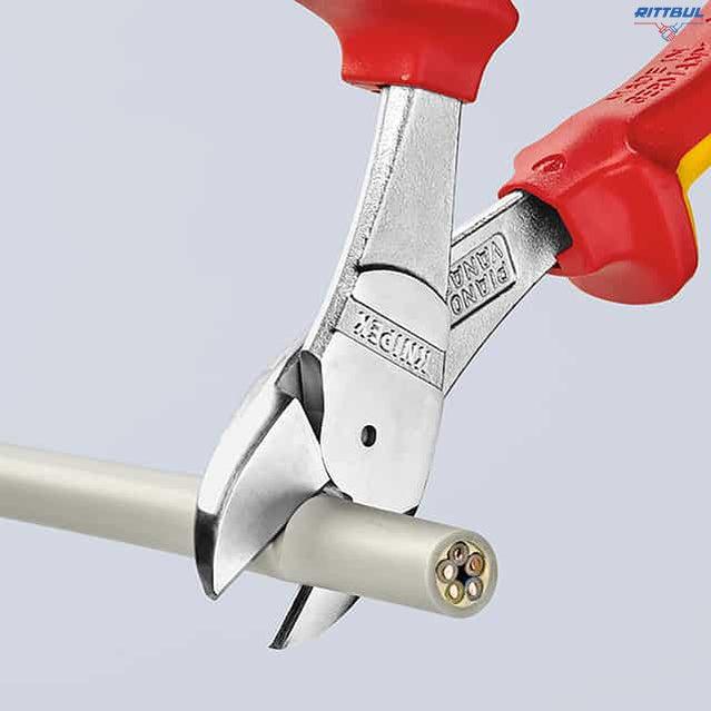 KNIPEX 74 06 200 Странични секачки, усилени 200 мм