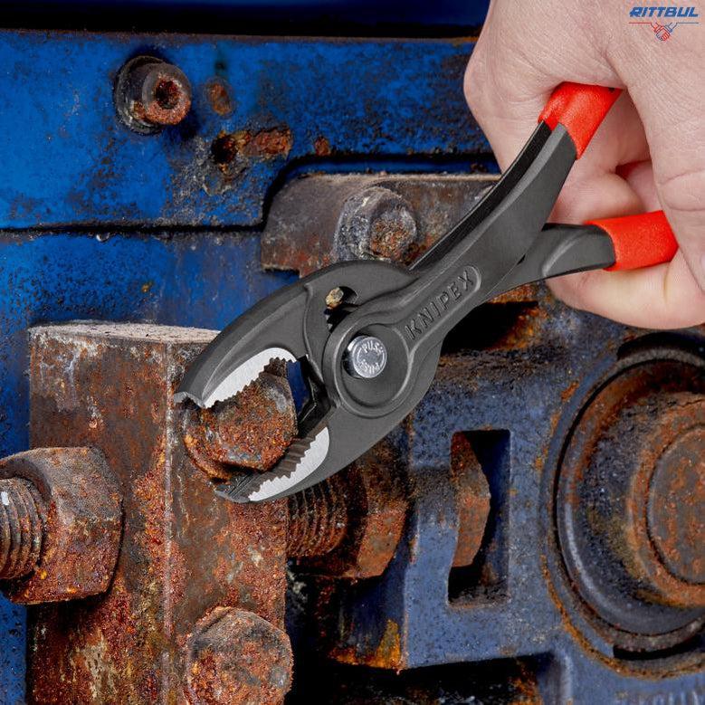 KNIPEX 82 01 200 Клещи за захващане и затягане TwinGrip, 200 мм - Rittbul