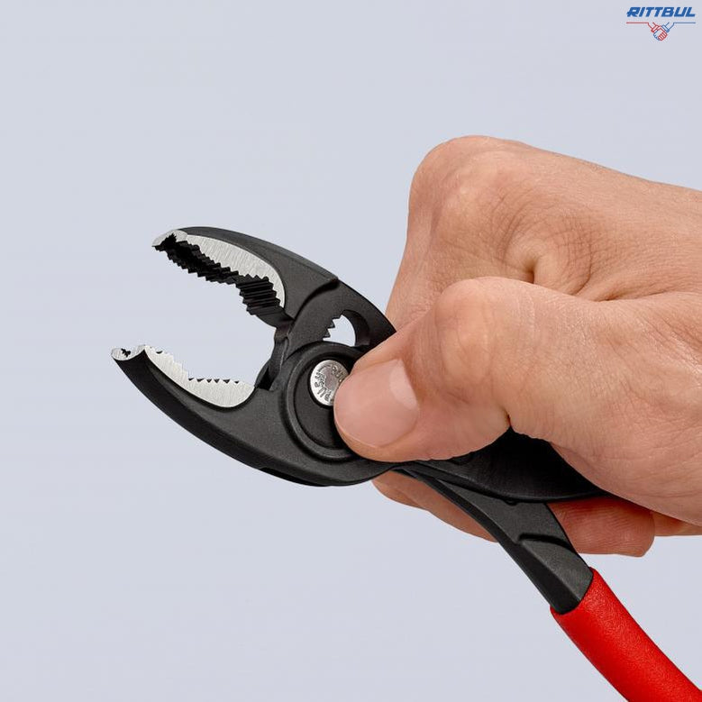 KNIPEX 82 01 200 Клещи за захващане и затягане TwinGrip, 200 мм - Rittbul