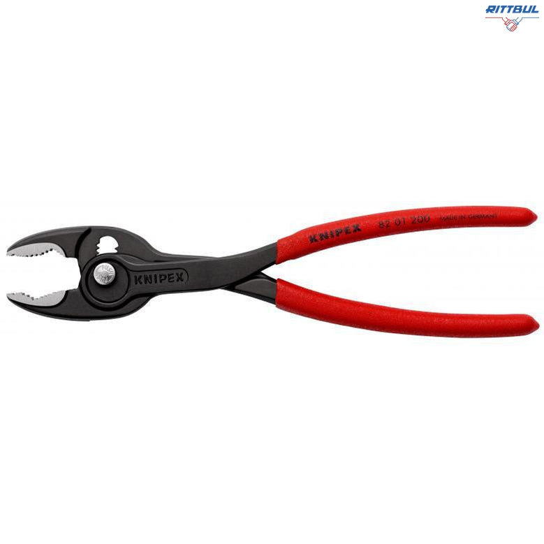 KNIPEX 82 01 200 Клещи за захващане и затягане TwinGrip, 200 мм - Rittbul