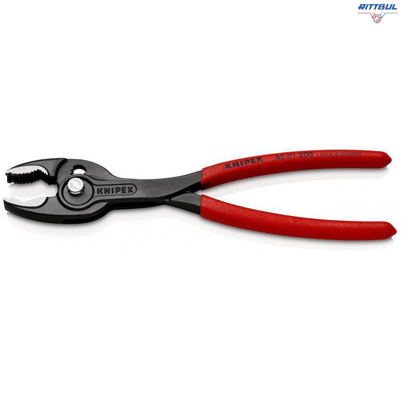 KNIPEX 82 01 200 Клещи за захващане и затягане TwinGrip, 200 мм - Rittbul