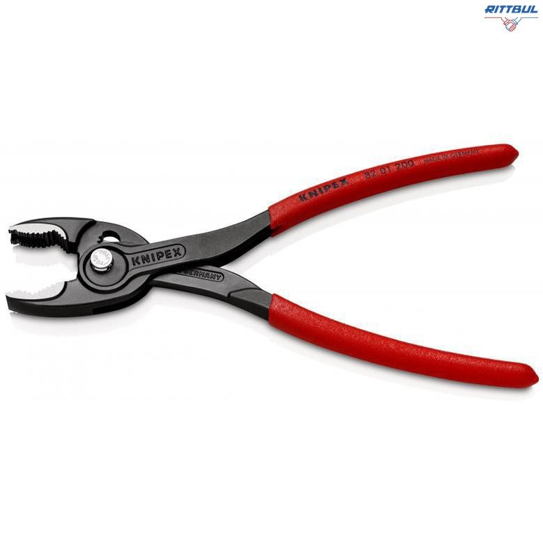 KNIPEX 82 01 200 Клещи за захващане и затягане TwinGrip, 200 мм - Rittbul