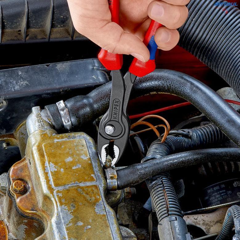 KNIPEX 82 02 200 Клещи за захващане и затягане TwinGrip, 200 мм