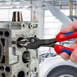 KNIPEX 82 02 200 Клещи за захващане и затягане TwinGrip, 200 мм