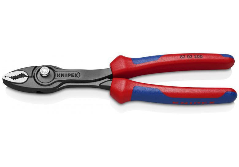 KNIPEX 82 02 200 Клещи за захващане и затягане TwinGrip, 200 мм