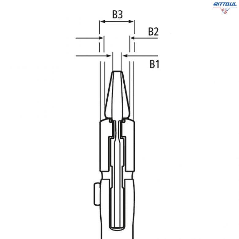 KNIPEX 86 03 150 Клещи ключ 150 мм - Rittbul