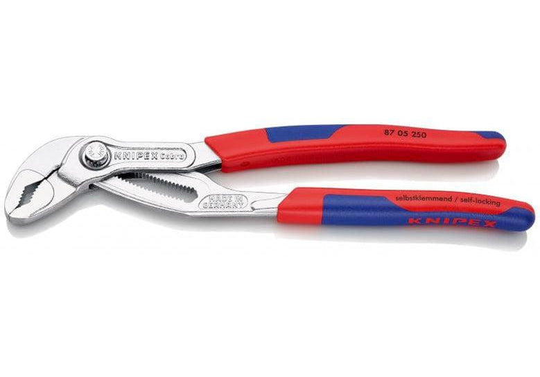 KNIPEX 87 05 250 Клещи за тръби “Cobra“ 250 мм, хромирани, 2-К ръкохватка - Rittbul