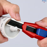 KNIPEX 90 10 165 BK Универсален макетен нож KNIPEX CutiX, 165 мм - Rittbul