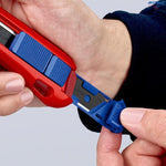 KNIPEX 90 10 165 BK Универсален макетен нож KNIPEX CutiX, 165 мм - Rittbul