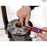 KNIPEX 90 10 165 BK Универсален макетен нож KNIPEX CutiX, 165 мм - Rittbul