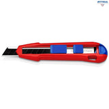 KNIPEX 90 10 165 BK Универсален макетен нож KNIPEX CutiX, 165 мм - Rittbul