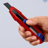 KNIPEX 90 10 165 BK Универсален макетен нож KNIPEX CutiX, 165 мм - Rittbul