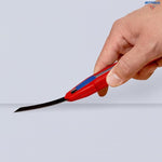 KNIPEX 90 10 165 BK Универсален макетен нож KNIPEX CutiX, 165 мм - Rittbul