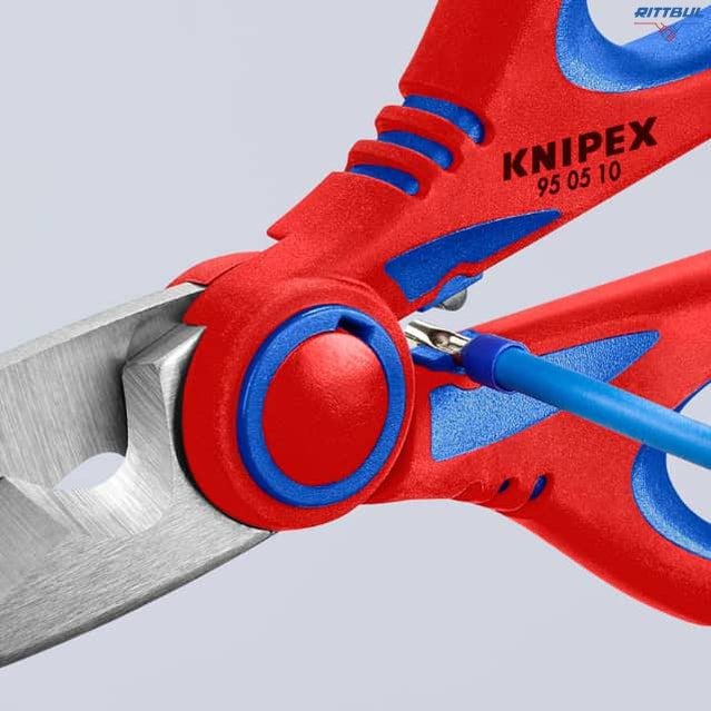 KNIPEX 95 05 10 SB Ножица за кабели Електро - Rittbul