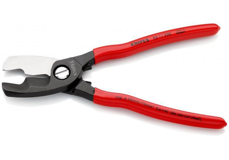 KNIPEX 95 11 200 Ножица за кабели до 70 мм2 с двоен резец - Rittbul