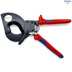 KNIPEX 95 31 280 Ножица за кабели с тресчотка 380 мм2 / ф.52 мм - Rittbul