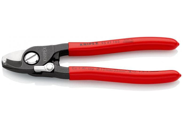 KNIPEX 95 41 165 Ножица за кабели до 50 мм2, с отваряща пружина
