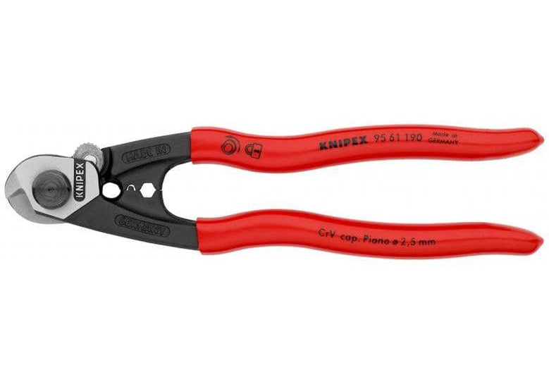 KNIPEX 95 61 190 Ножица за стоманени въжета, 190 мм