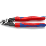 KNIPEX 95 62 190 Ножица за стоманени въжета, 190 мм, 2-К ръкохватка