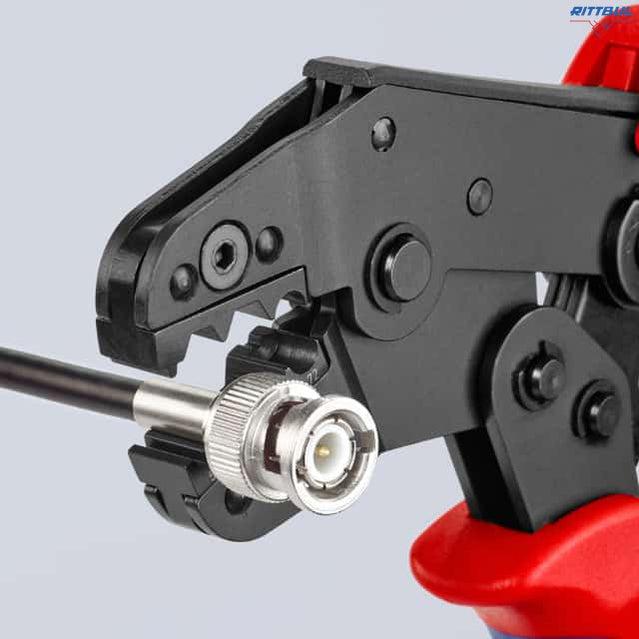 KNIPEX 97 52 20 Кримпващи клещи за BNC и TNC конектори - Rittbul