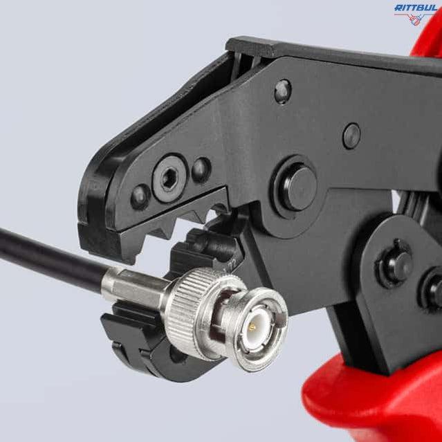 KNIPEX 97 52 20 Кримпващи клещи за BNC и TNC конектори - Rittbul