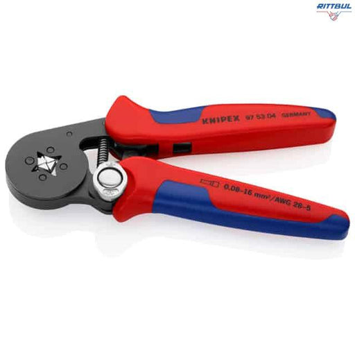 KNIPEX 97 53 04 Кримпващи клещи за гилзи 0.08 - 10 + 16 мм2 - Rittbul