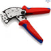 KNIPEX 97 53 18 Twistor®16 Саморегулиращи се клещи за кримпване на телени накрайници с въртяща се глава на матрицата - Rittbul