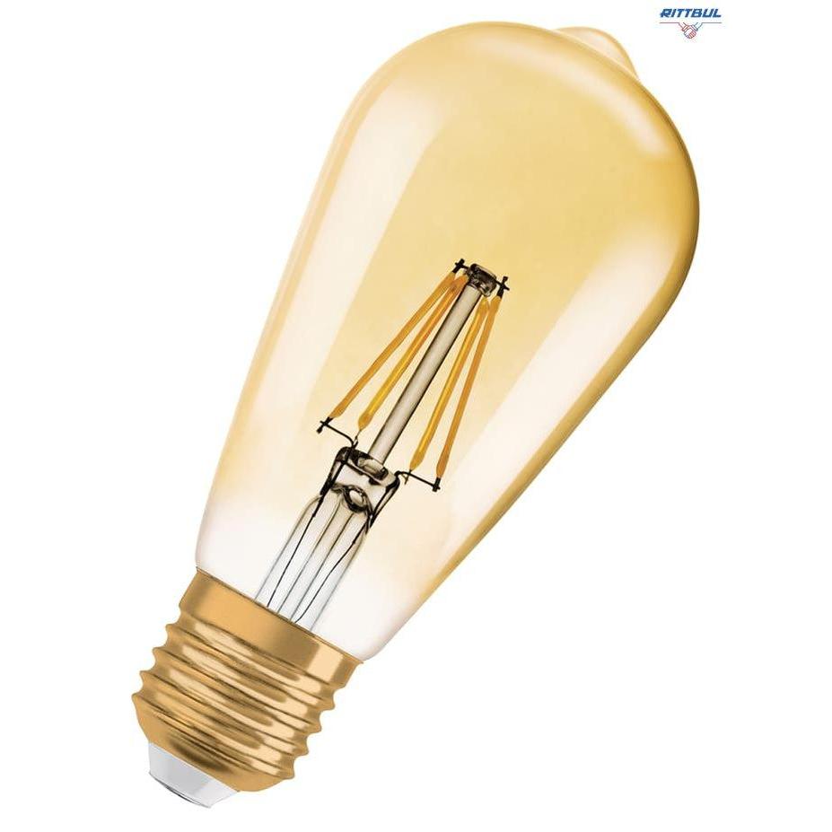 LEDVANCE 4052899972360 Ретро LED крушка 7W/2400K 725lm E27 тип EDISON DIM - Rittbul