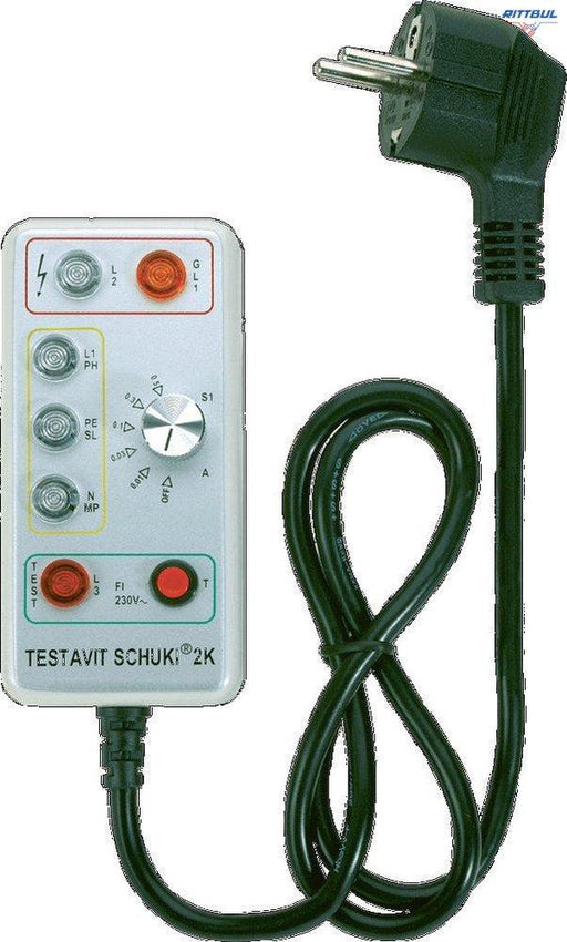 Testavit Schuki 2K Тестер за контакти с ДТЗ 10-500 mA, с допълнителен кабел - Rittbul