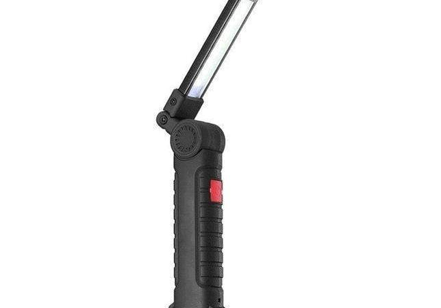 Testboy Light 200 LED работен фенер с Li-Ion батерии u зарядно с USB - Rittbul