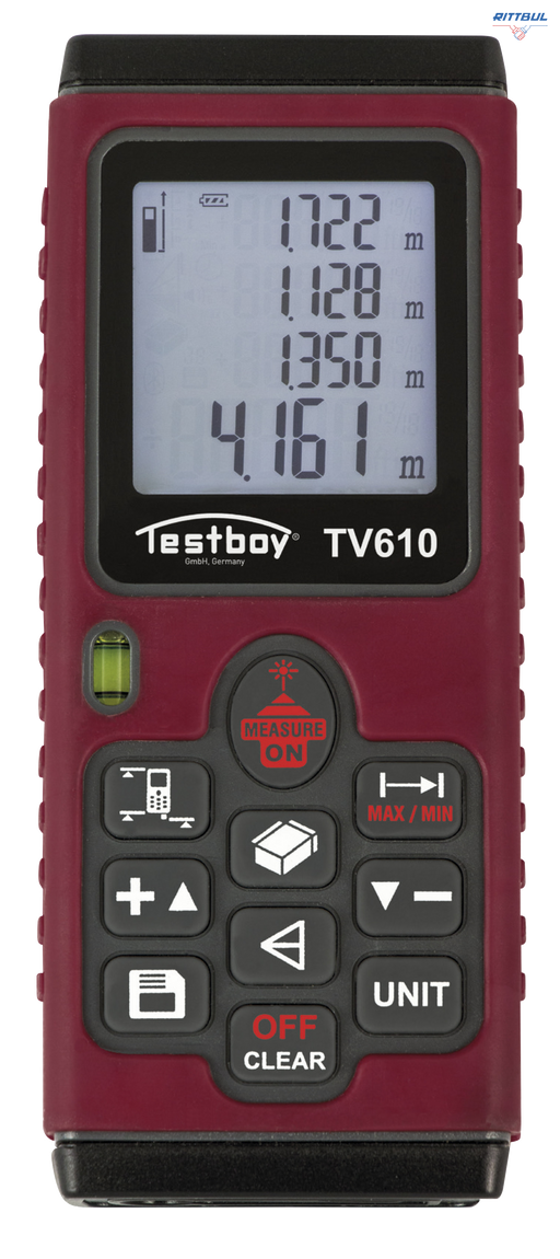 Testboy TV 610 Лазерна ролетка 60 м - Rittbul