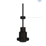 LEDVANCE 4058075800649 Висящо тяло за ретро лампи с държач Е27 и кабел 3м, черно - Rittbul