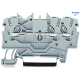 WAGO 2000-1301 Редова клема TOPJOB`S 1мм2, 3Р, сива - Rittbul