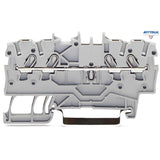 WAGO 2000-1401 Редова клема TOPJOB`S 1мм2, 4Р, сива - Rittbul