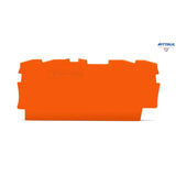 WAGO 2000-1492 Крайна капачка за серия 2000-14хх, оранжева - Rittbul