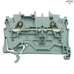 WAGO 2001-1201 Редова клема TOPJOB`S 1.5мм2, 2Р, сива - Rittbul