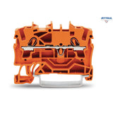 WAGO 2002-1202 Редова клема TOPJOB`S 2.5мм2, 2Р, оранжева - Rittbul