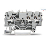 WAGO 2002-1301 Редова клема TOPJOB`S 2.5мм2, 3Р, сива - Rittbul