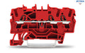 WAGO 2002-1303 Редова клема TOPJOB`S 2.5мм2, 3Р, червена - Rittbul