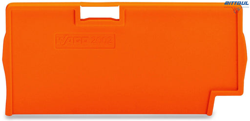 WAGO 2002-1494 Разделител за клеми серия 2002-14хх, оранжев - Rittbul