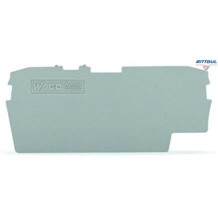WAGO 2002-1691 Крайна капачка за серия 2002-16хх, сива - Rittbul