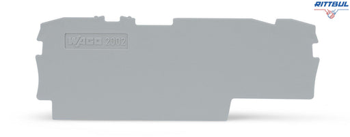 WAGO 2002-1791 Крайна капачка за серия 2002-17хх, сива - Rittbul
