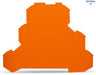 WAGO 2002-3292 Крайна капачка за серия 2002-32хх, оранжева - Rittbul