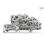 WAGO 2003-7646 Мултифункционална клема 2,5мм2 (4мм2), N/L/PE - Rittbul